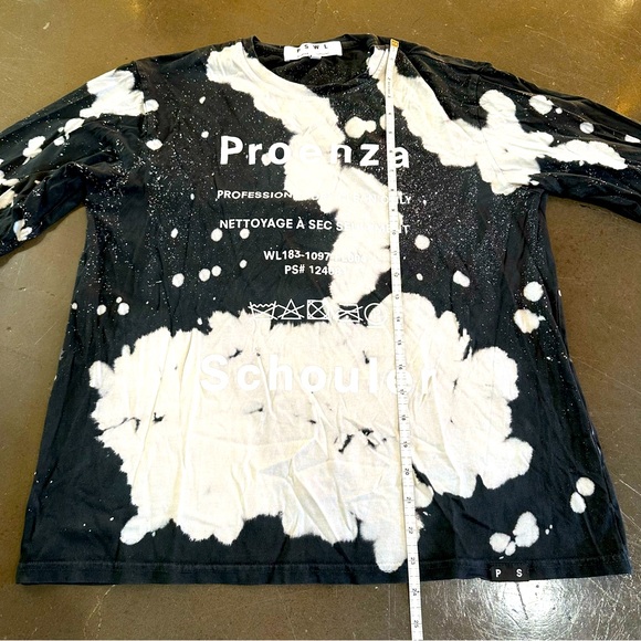 Proenza Schouler White Label Tie Dye Long Sleeve Tee - Picture 5 of 9